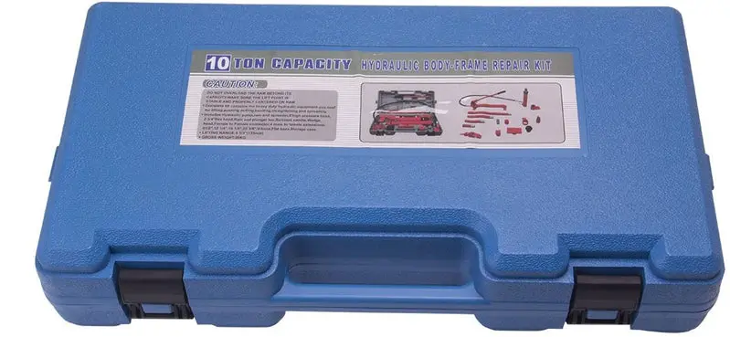 10-Ton Porta Power Hydraulic Jack Kit – Complete Frame & Ram Repair Set with Air Pump