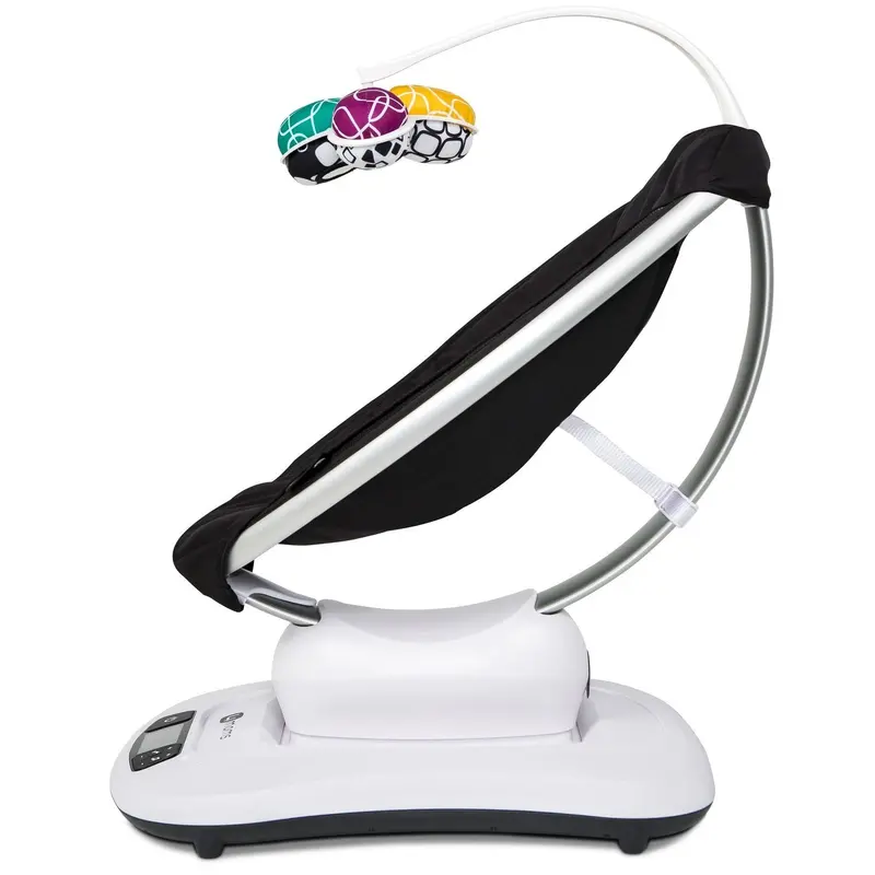 4moms mamaRoo 4 Baby Swing – Bluetooth-Enabled Cradling Seat with Five Natural Motion Patterns
