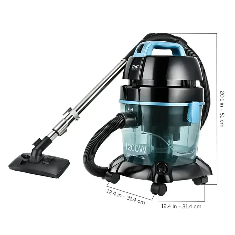 Blue Water Wet/Dry Vacuum Cleaner – High-Efficiency Filtration for Home and Workshop Use 2