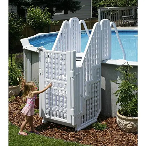 EasyStep 2025 Pool Access System — Step-Integrated Safety Gate for Residential Pools 2