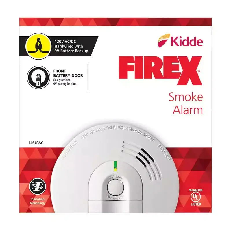 Firex Ionization Smoke Detector Pack – Hardwired 4-Unit Set for Reliable Home Safety