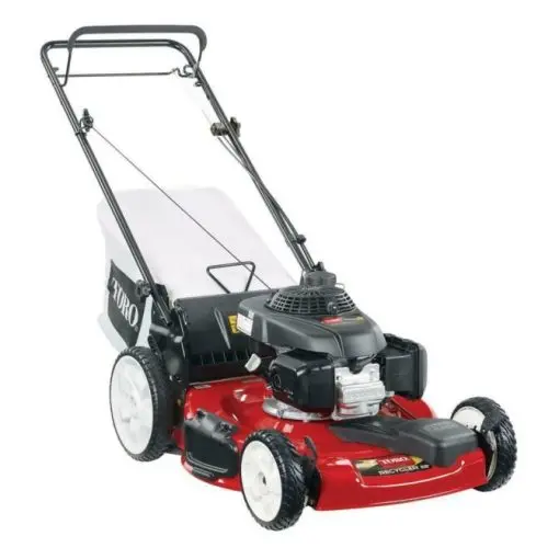 Honda-Powered 22-Inch Variable-Speed Self-Propelled Lawn Mower with Elevated Wheel Design