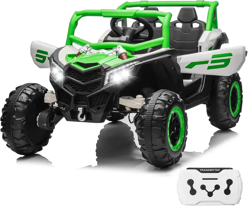 JOYRACER Bluetooth 4WD RC Car for Kids – MP3 Playback, LED Headlights & Enhanced Shock Absorption