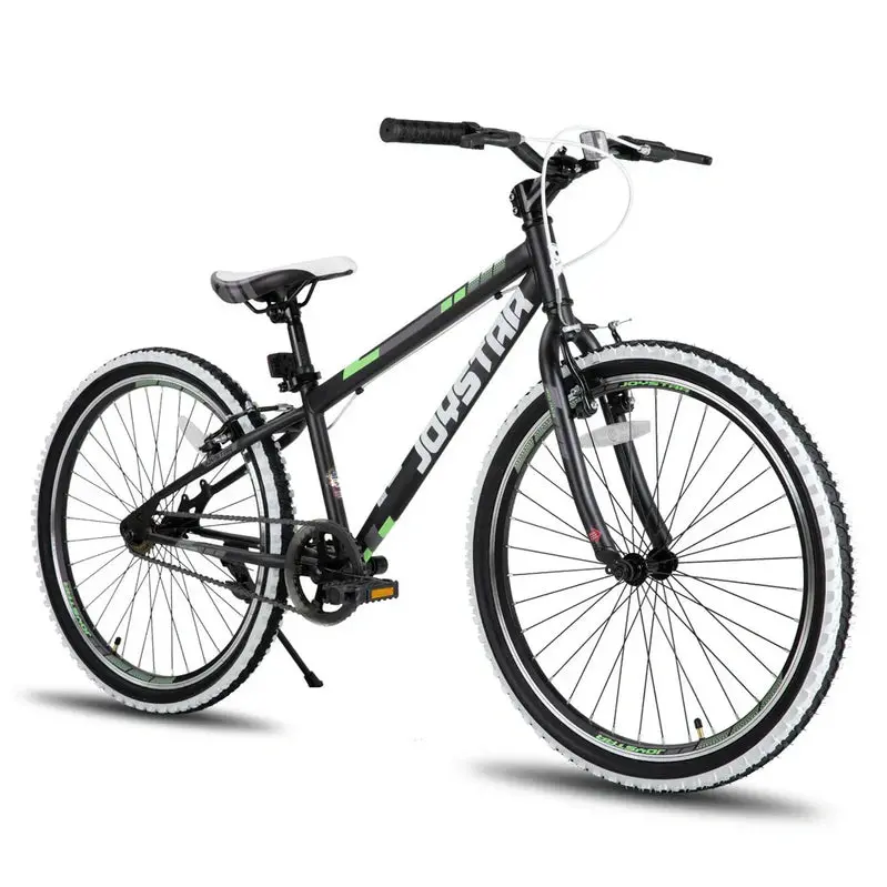 JOYSTAR Lubbock Kids’ Mountain Bike – 20" or 24" Single-Speed Model with Durable Steel Frame and Youth-Oriented Geometry