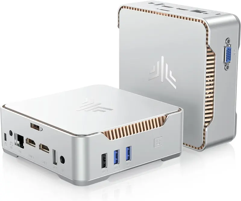 KAMRUI GK3Plus Mini PC – Compact Desktop Featuring 16GB RAM, 512GB M.2 SSD, and Versatile Home or Business Use 2