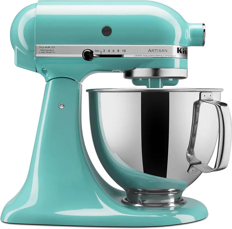 KitchenAid Artisan Tilt-Head Stand Mixer – 5-Quart Capacity with Optional Pouring Shield for Precision Mixing