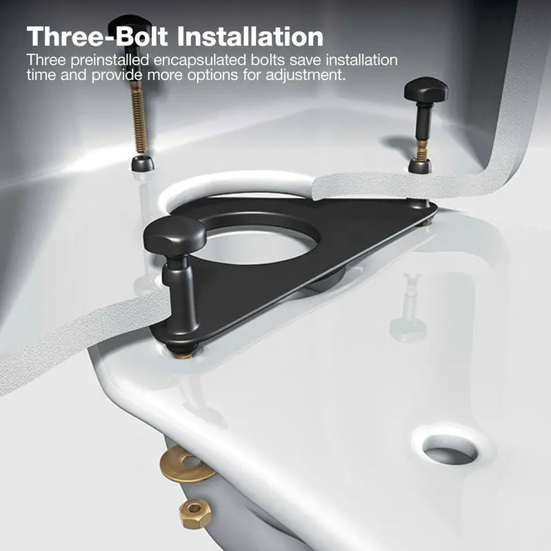 KOHLER Highline Arc Tall-Height Elongated Toilet – Water-Saving 1.28 GPF Design, White Ceramic Construction with Matching Seat (78305-0)