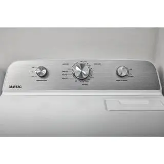 Maytag MGD4500MW 7.0 Cu. Ft. Vented Gas Dryer – High-Capacity White Residential Dryer