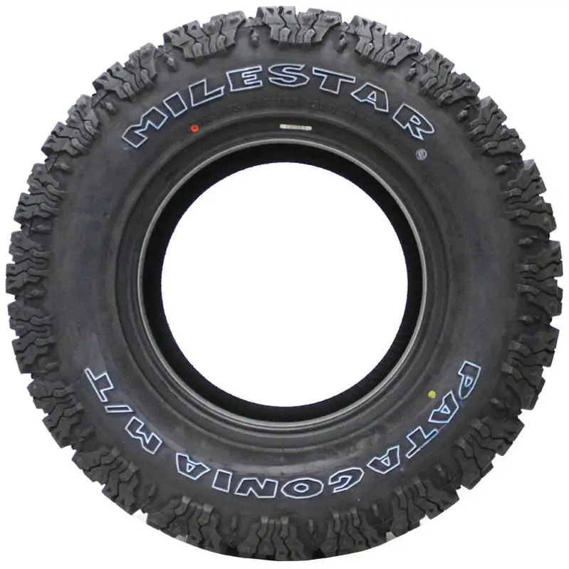 Milestar Patagonia M/T Extreme-Duty Mud-Terrain Tire – LT33X12.50R18 122Q, F Load Range for Demanding Off-Road Use