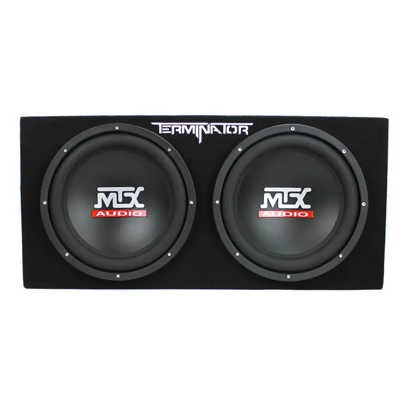 MTX ThunderForm Enclosed Dual 12-Inch Car Subwoofer System with Integrated Amplifier and Wiring Kit 2