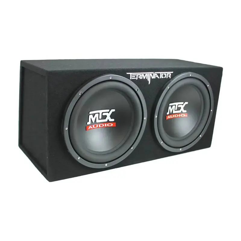 MTX TNE212D Subwoofer Bundle – Dual 12-Inch Woofers, Monoblock Amplifier, and Complete Installation Wiring Kit 2