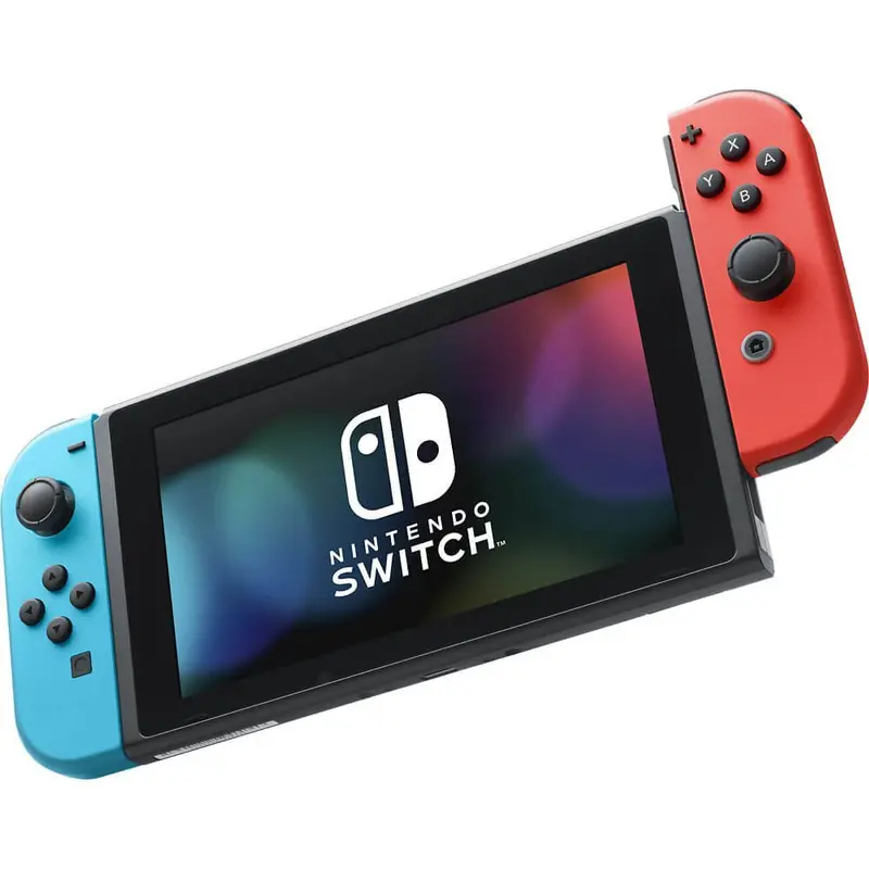 Nintendo Switch Console — Neon Blue and Red Joy-Con Edition