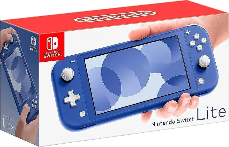 Nintendo Switch Lite in Vibrant Blue — Sleek, Portable Handheld Gaming System