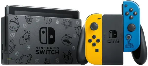 Nintendo Switch Wildcat Edition Bundle: Themed Joy-Cons + 2000 V-Bucks 2