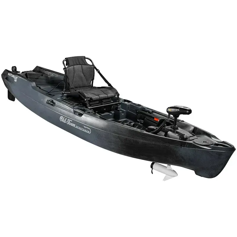 Old Town Sportsman AutoPilot 120 Motorized Fishing Kayak – 12-Foot Angler-Ready Design with Integrated Minn Kota Trolling Motor