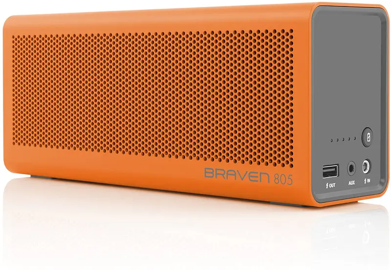 Portable Bluetooth Speaker Model 805 – 18-Hour Playtime with Built-In Power Bank Charging Capability
