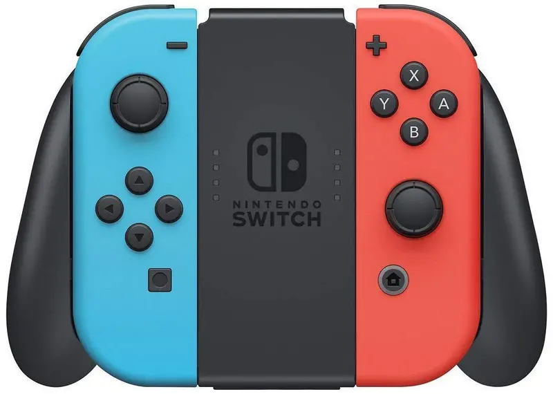 Refurbished Neon Red and Blue Joy-Con Controllers — Compatible with Nintendo Switch Systems