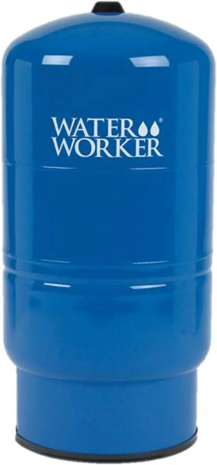 WaterWorker HT-30B Vertical Pressure Tank – 30-Gallon Butyl Diaphragm Well System (Blue)