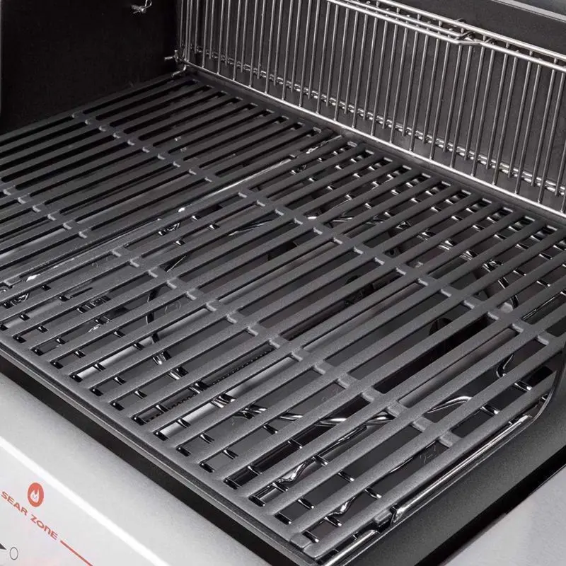 Weber Genesis E-335 Propane Grill – 3-Burner Stainless Steel Design, GS4 System, Deep Sea Blue