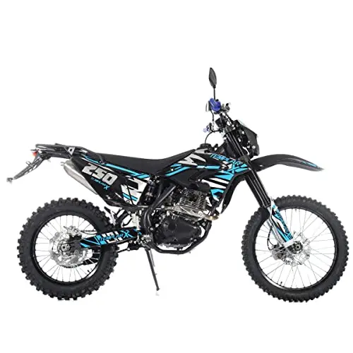 X PRO Templar X 250cc Off-Road Pit Bike — Zongshen-Powered, 6-Speed Manual Transmission & Rugged Trail Build