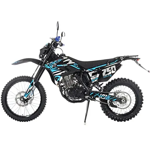 X-PRO Templar X Pit Bike – 250cc Gas-Powered 6-Speed Dirt Bike with Zongshen Engine